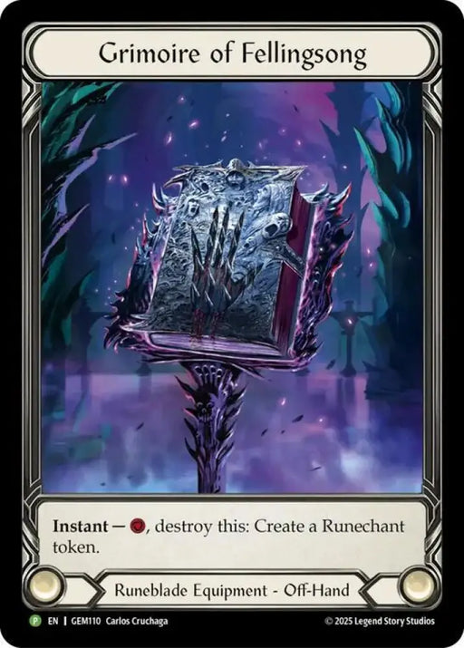 Grimoire of Fellingsong (GEM110) [GEM Pack 4]