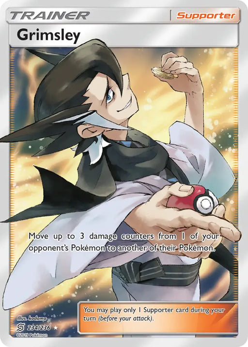 Grimsley (234/236) [Sun & Moon: Unified Minds] - Pokemon Single