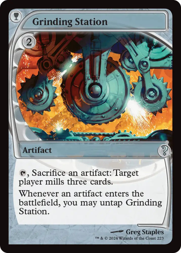 Grinding Station (Future Sight) [Mystery Booster 2] - MTG Single