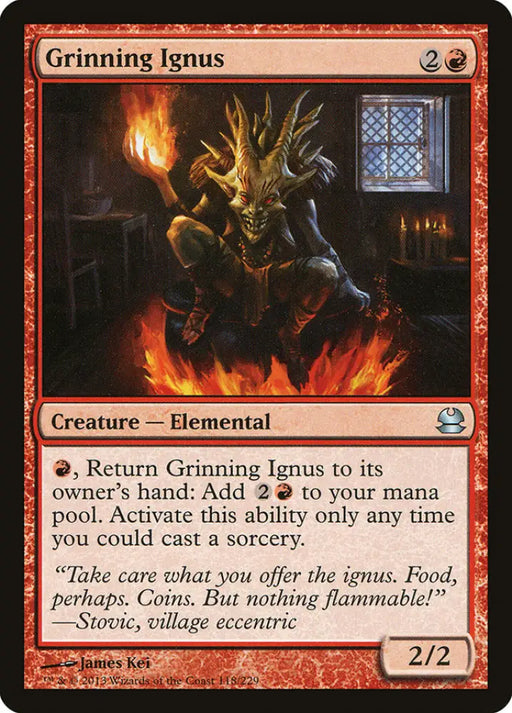Grinning Ignus [Modern Masters] - MTG Single