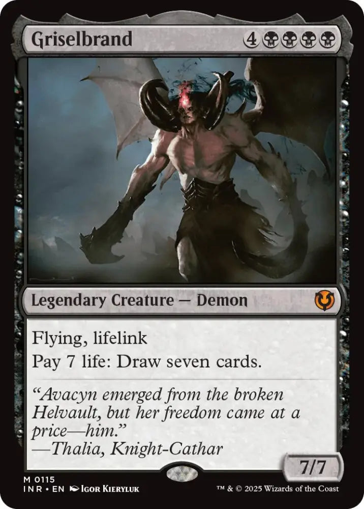 Griselbrand [Innistrad Remastered] - MTG Single