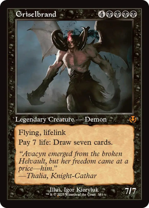 Griselbrand (Retro Frame) [Innistrad Remastered] - MTG Single