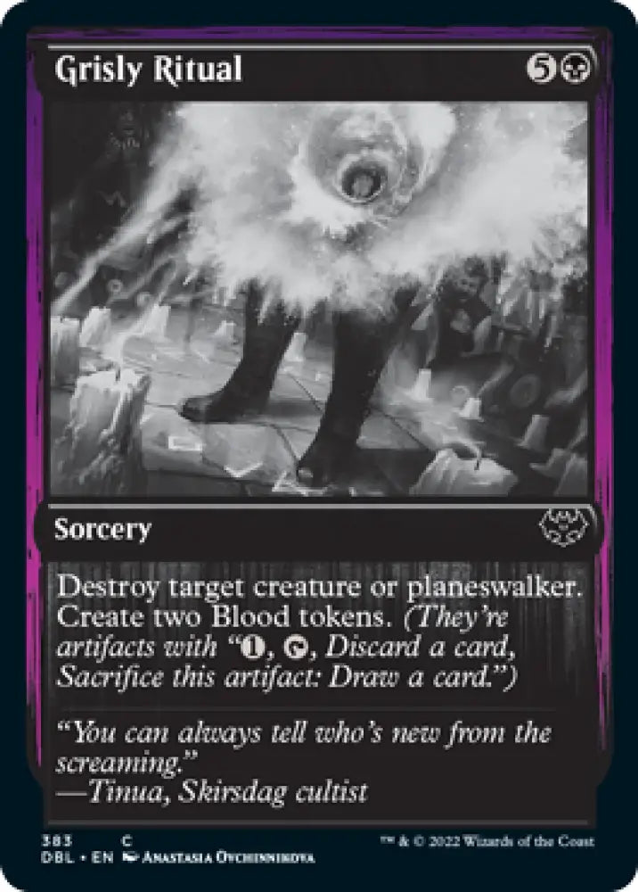 Grisly Ritual [Innistrad: Double Feature] - MTG Single