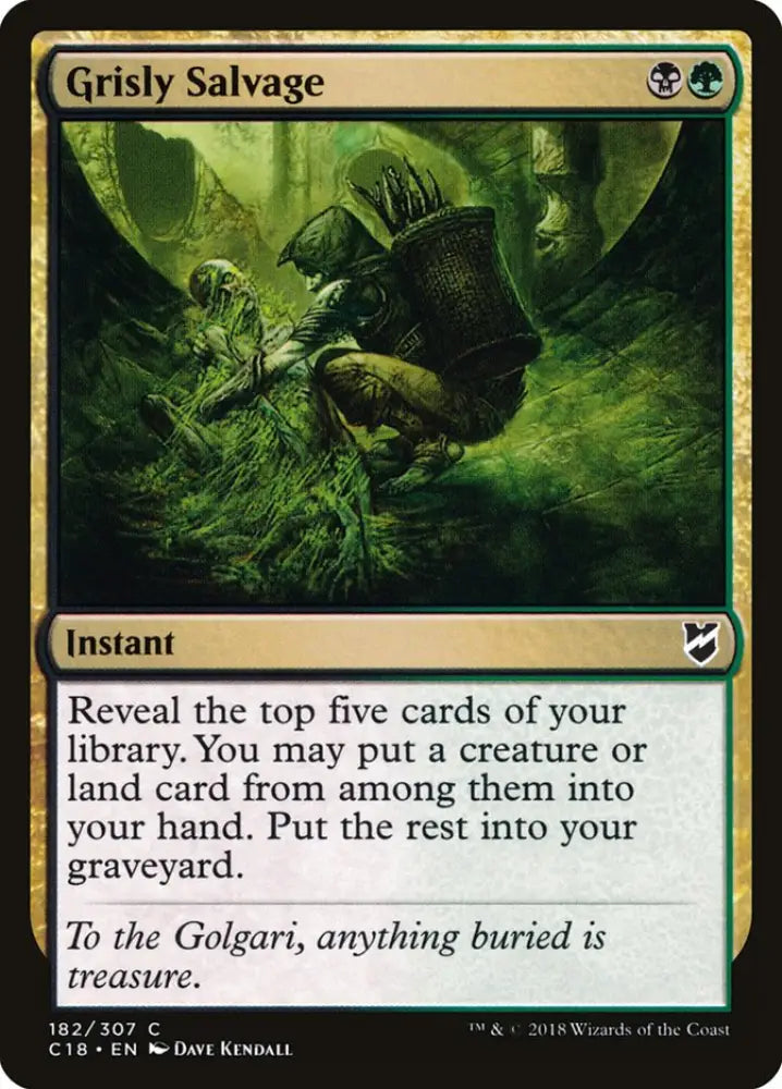 Grisly Salvage [Commander 2018] - MTG Single