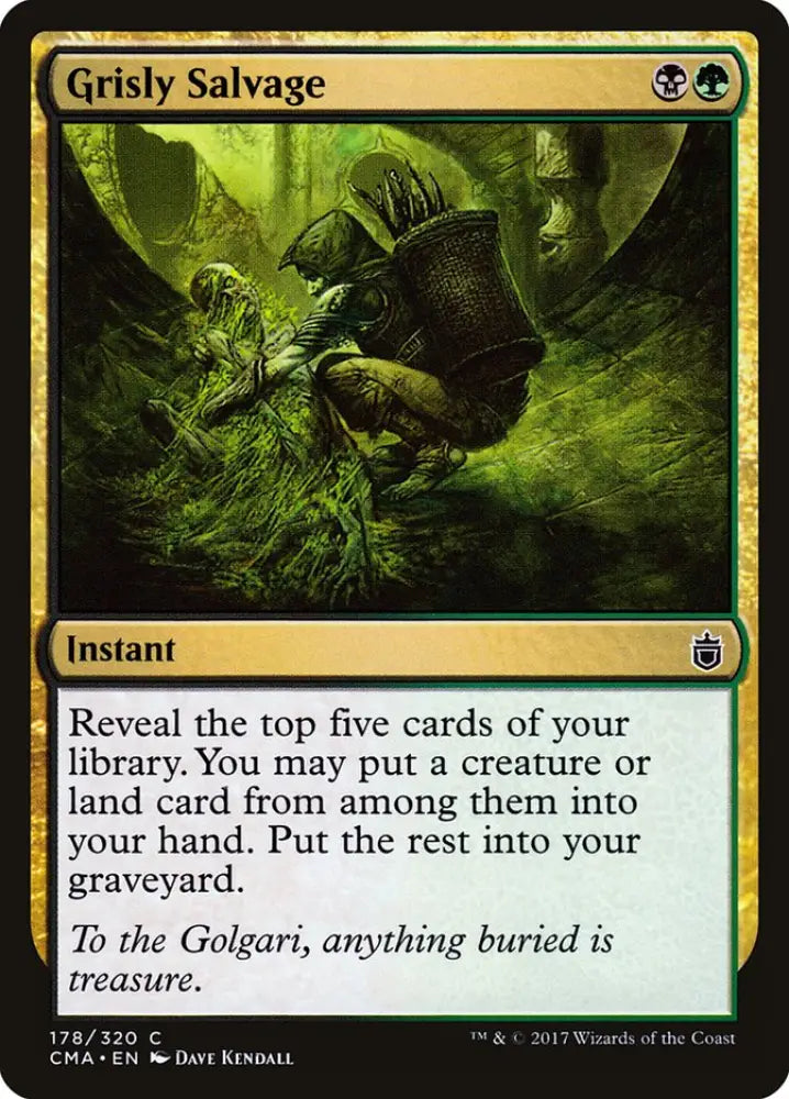 Grisly Salvage [Commander Anthology] - MTG Single