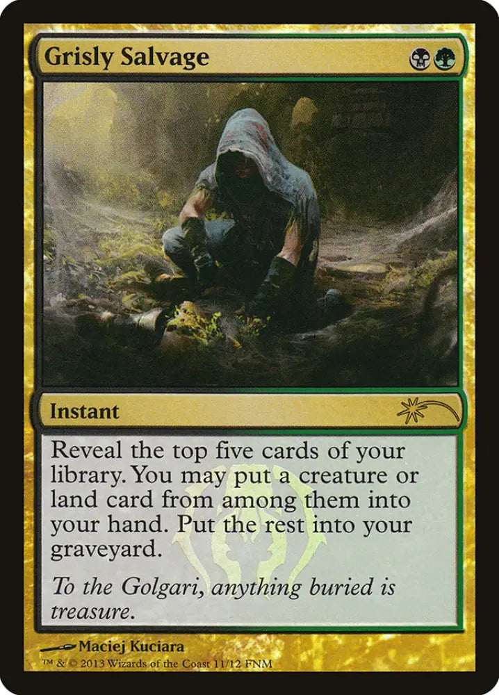 Grisly Salvage [Friday Night Magic 2013] - MTG Single