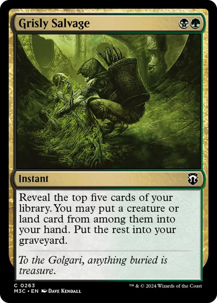 Grisly Salvage [Modern Horizons 3 Commander] - MTG Single