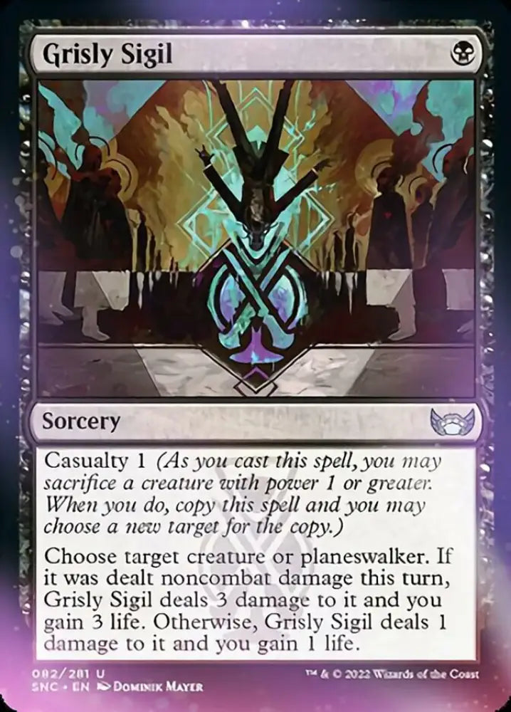 Grisly Sigil [Streets of New Capenna] - MTG Single