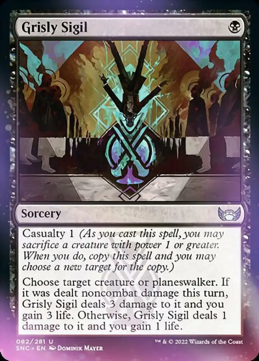 Grisly Sigil [Streets of New Capenna] - MTG Single
