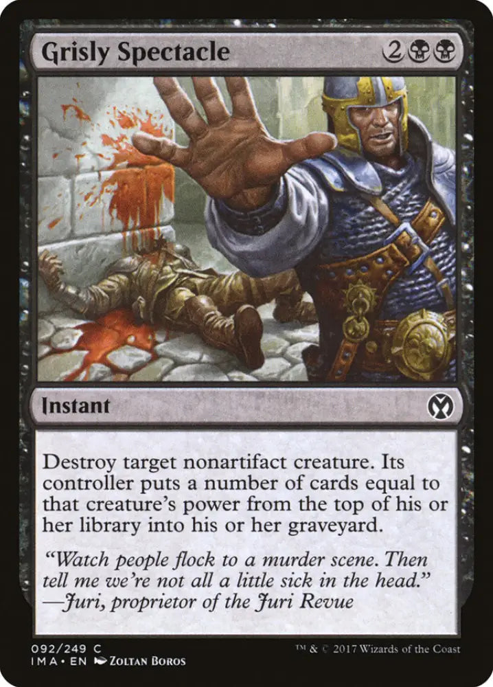 Grisly Spectacle [Iconic Masters] - MTG Single