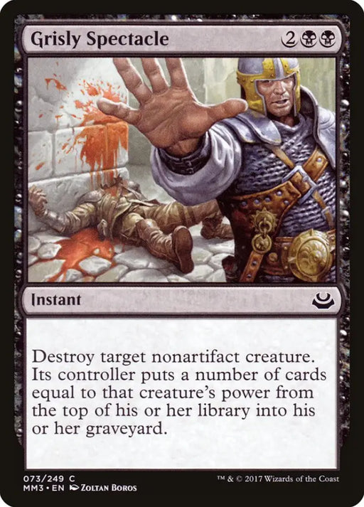Grisly Spectacle [Modern Masters 2017] - MTG Single