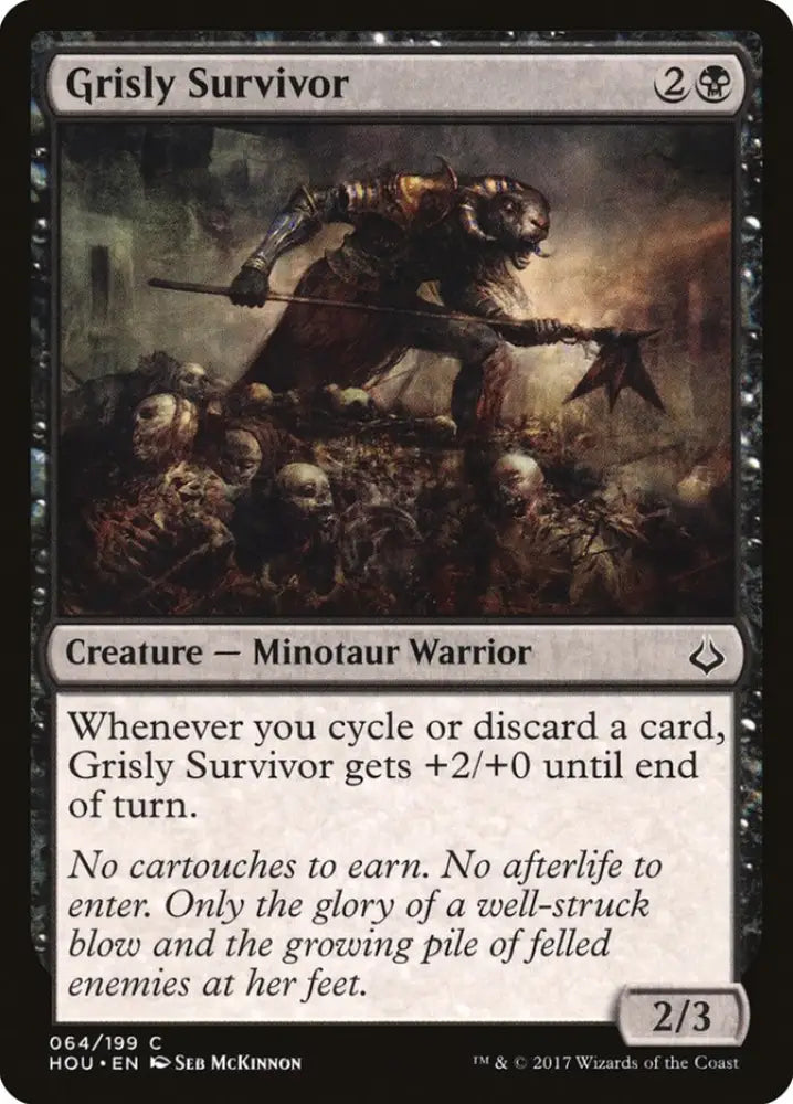 Grisly Survivor [Hour of Devastation] - MTG Single