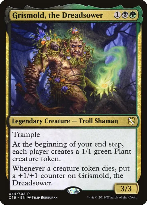 Grismold the Dreadsower [Commander 2019] - MTG Single