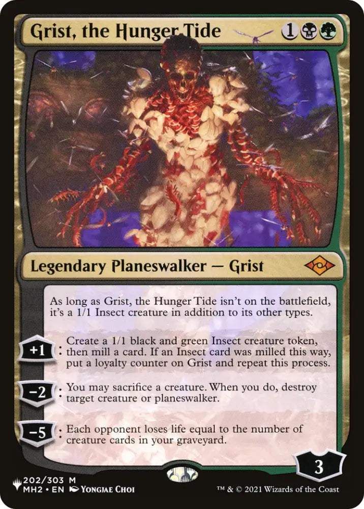 Grist the Hunger Tide [The List] - MTG Single