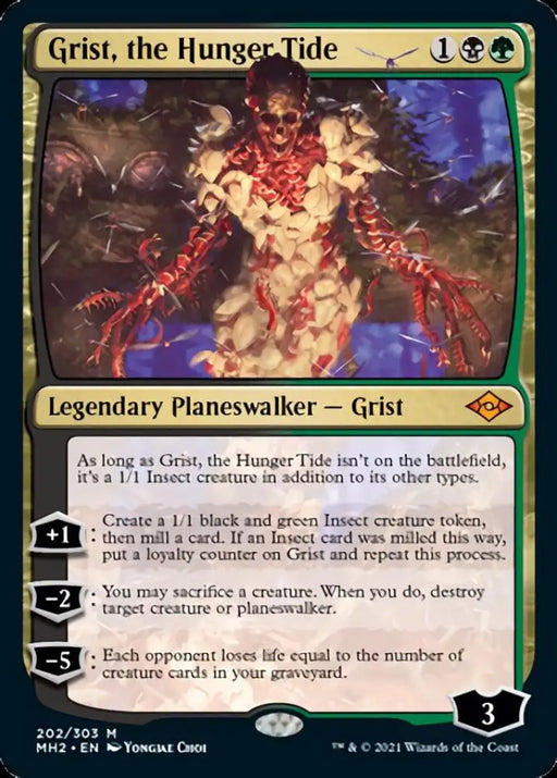 Grist the Hunger Tide [Modern Horizons 2] - MTG Single
