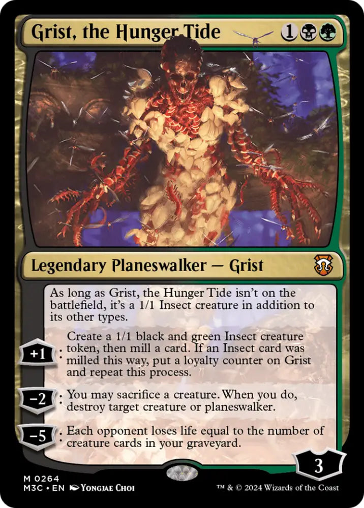 Grist the Hunger Tide [Modern Horizons 3 Commander] - MTG Single