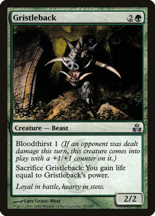 Gristleback [Guildpact] - MTG Single