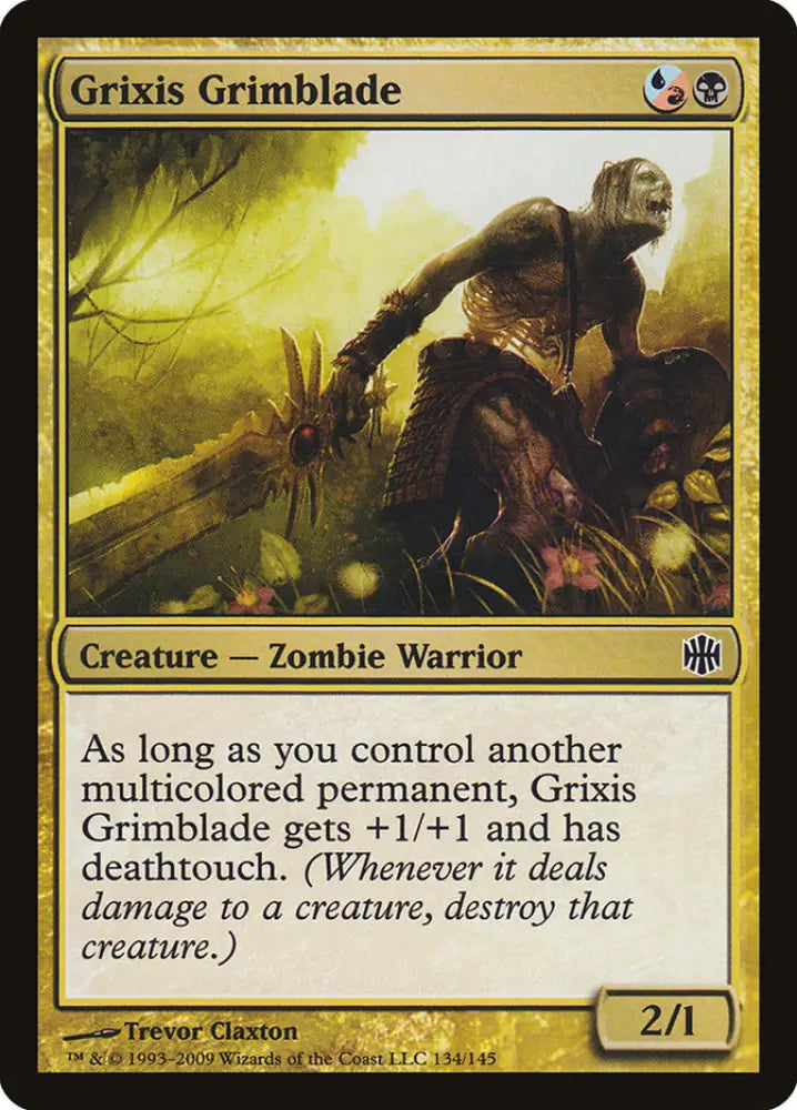 Grixis Grimblade [Alara Reborn] - MTG Single