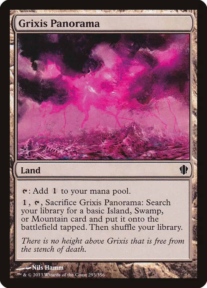 Grixis Panorama [Commander 2013] - MTG Single