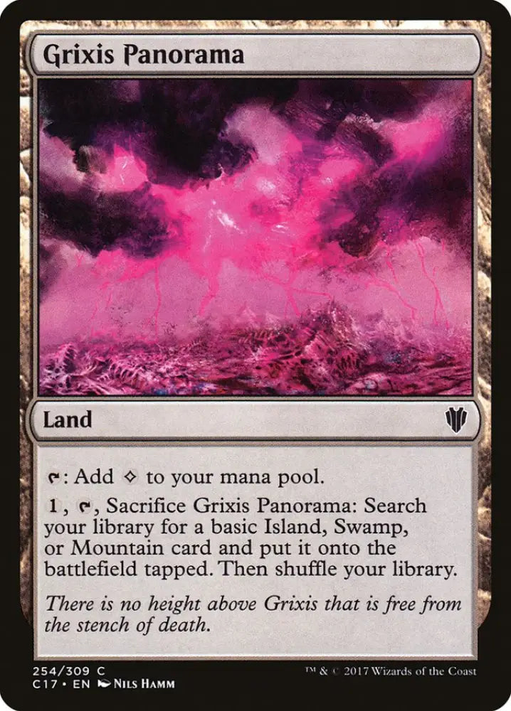 Grixis Panorama [Commander 2017] - MTG Single