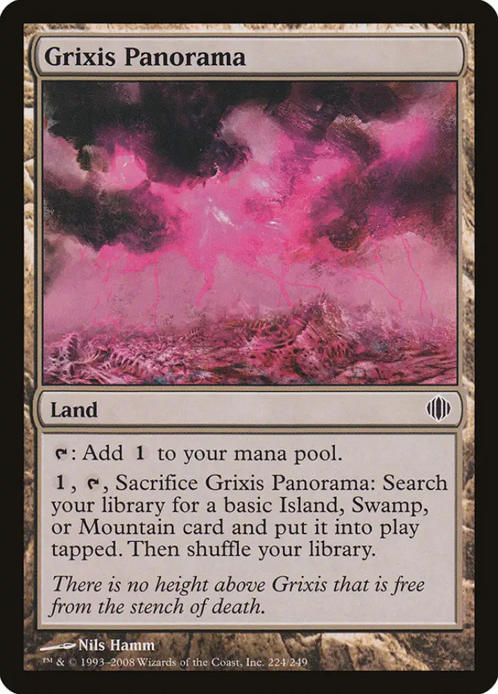 Grixis Panorama [Shards of Alara] - MTG Single