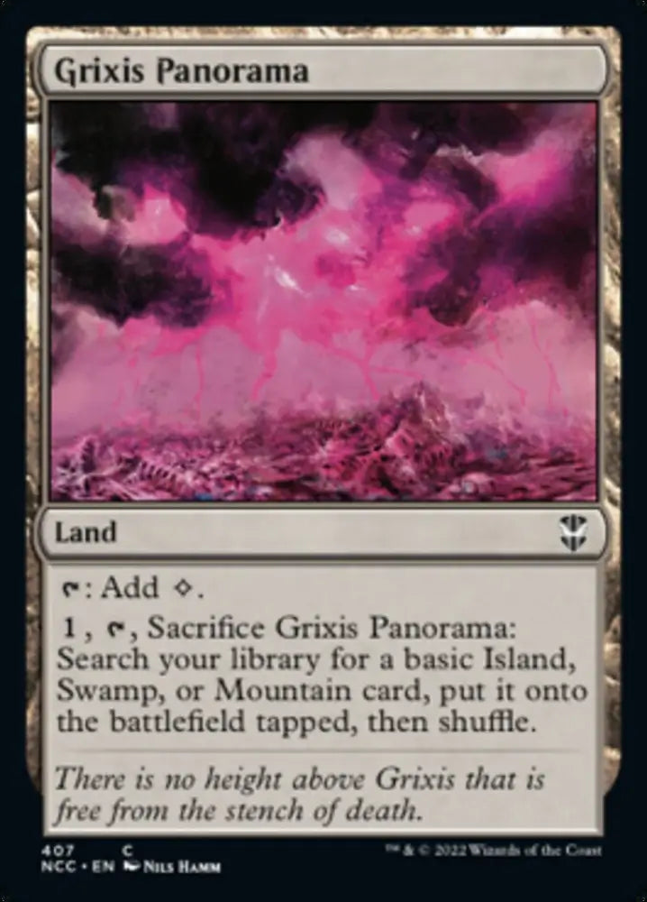 Grixis Panorama [Streets of New Capenna Commander] - MTG Single