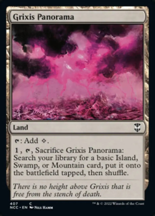 Grixis Panorama [Streets of New Capenna Commander] - MTG Single