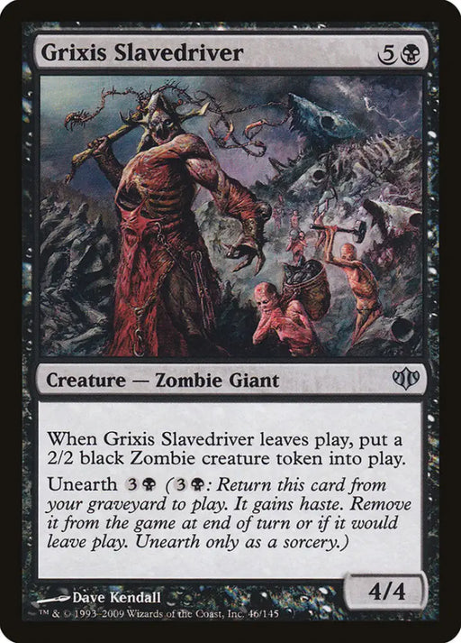 Grixis Slavedriver [Conflux] - MTG Single