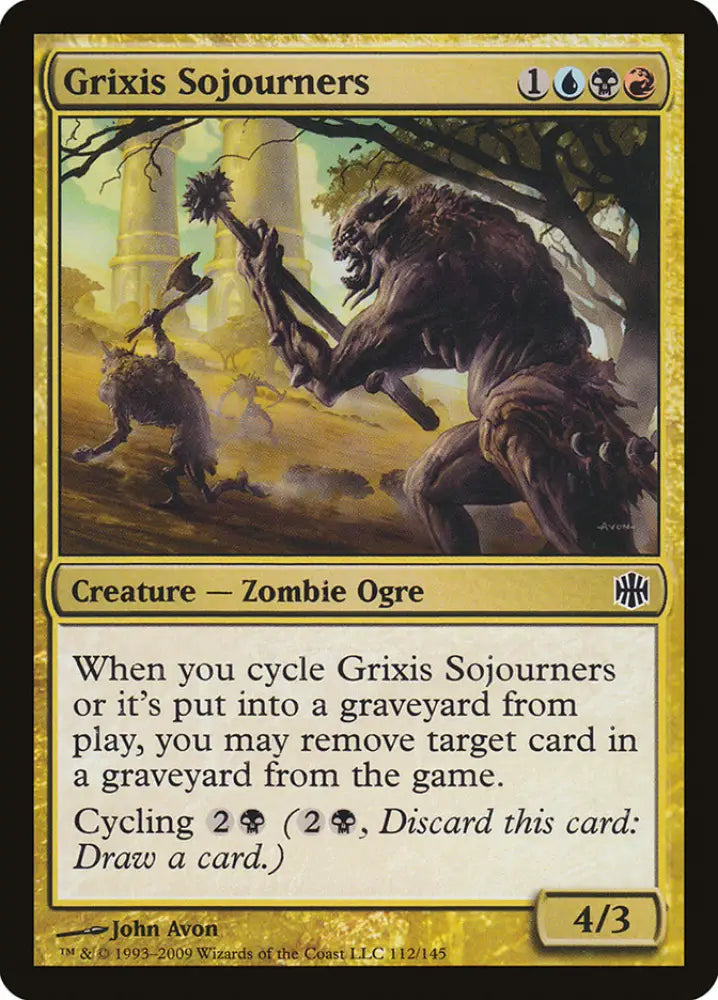 Grixis Sojourners [Alara Reborn] - MTG Single