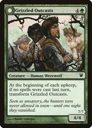 Grizzled Outcasts // Krallenhorde Wantons [Innistrad] - MTG Single
