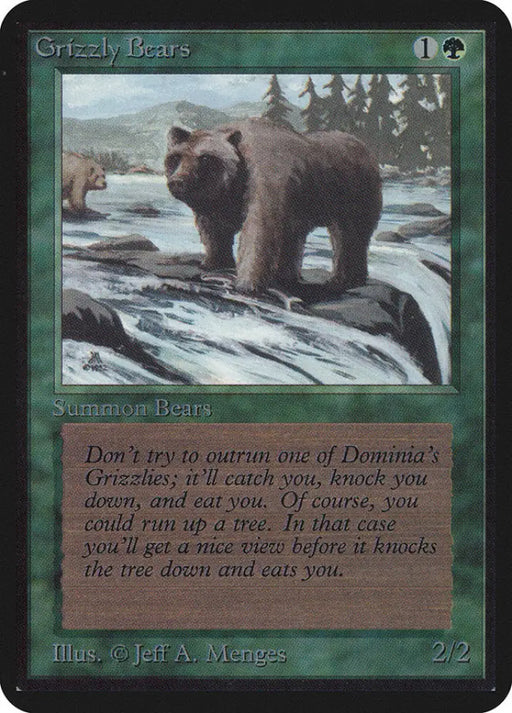 Grizzly Bears [Alpha Edition] - MTG Single