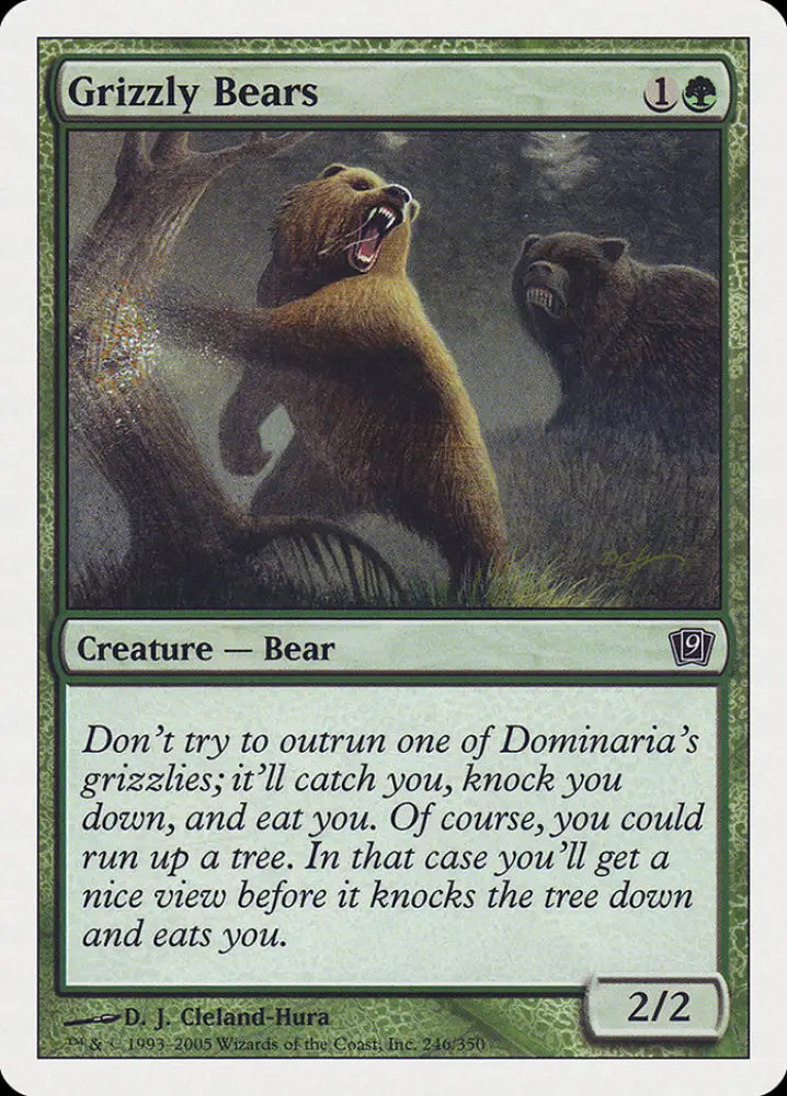 Grizzly Bears [Ninth Edition] - MTG Single
