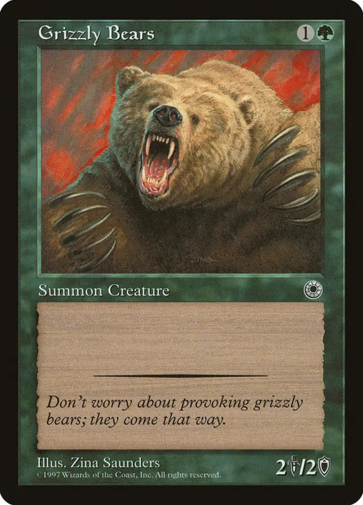 Grizzly Bears [Portal] - MTG Single