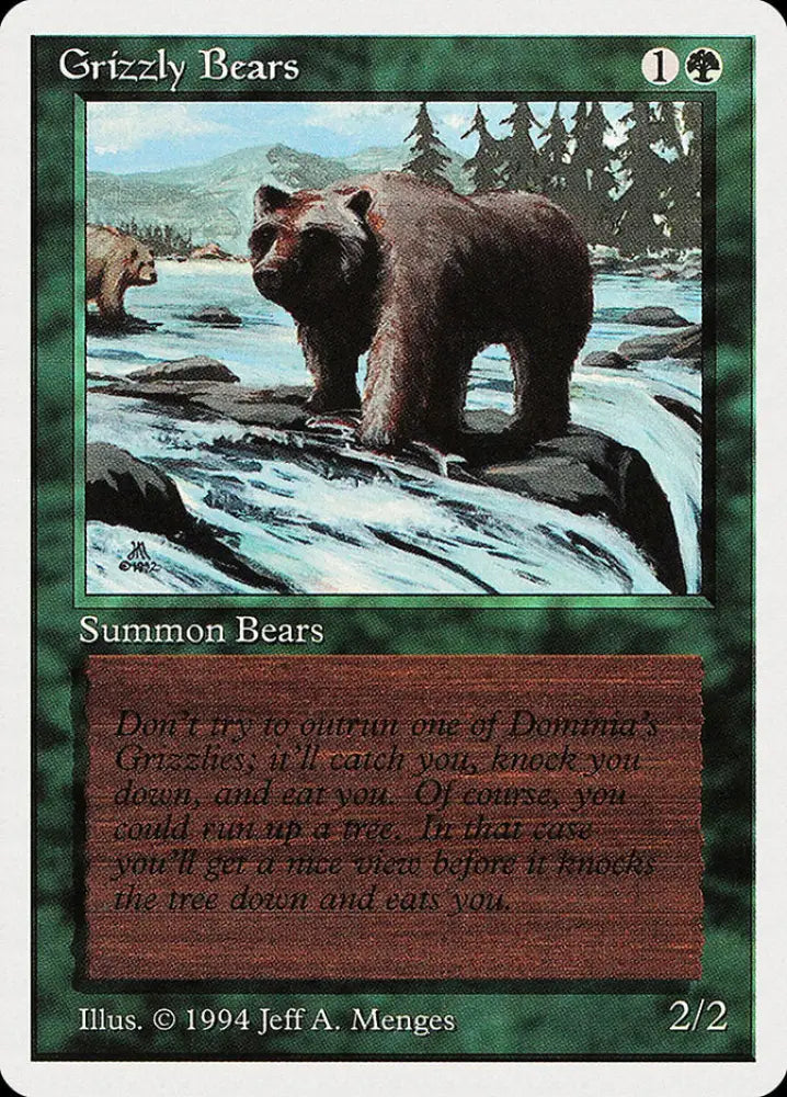Grizzly Bears [Summer Magic / Edgar] - MTG Single