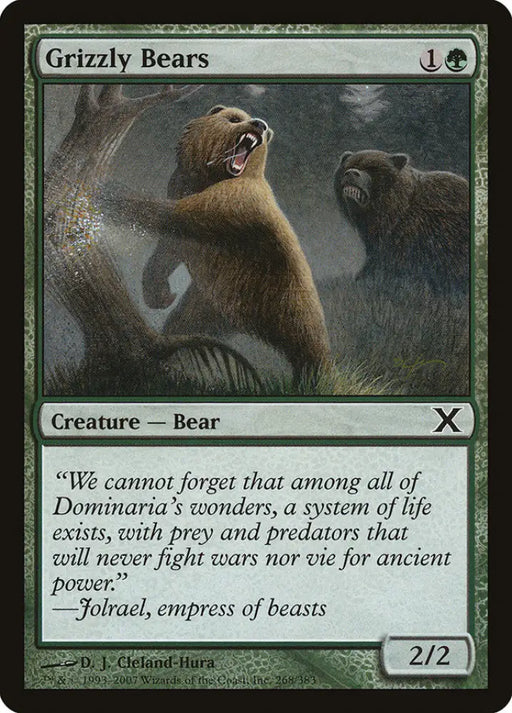 Grizzly Bears [Tenth Edition] - MTG Single