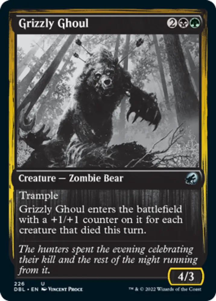 Grizzly Ghoul [Innistrad: Double Feature] - MTG Single