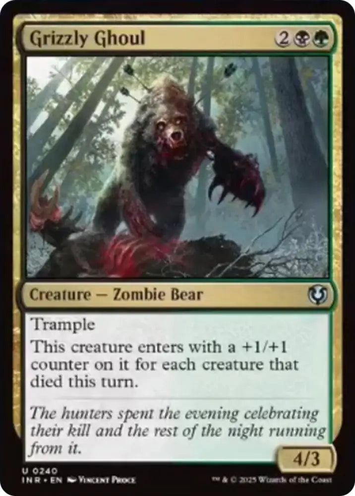 Grizzly Ghoul [Innistrad Remastered] - MTG Single