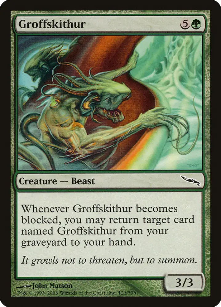 Groffskithur [Mirrodin] - MTG Single