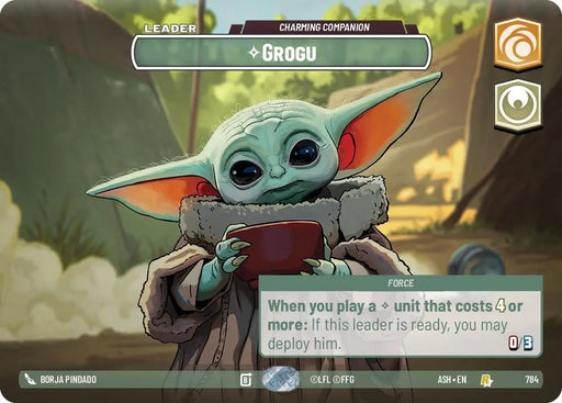 Grogu - Charming Companion (Showcase) (784) [Ashes of the Empire]