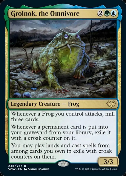 Grolnok the Omnivore [Innistrad: Crimson Vow] - MTG Single
