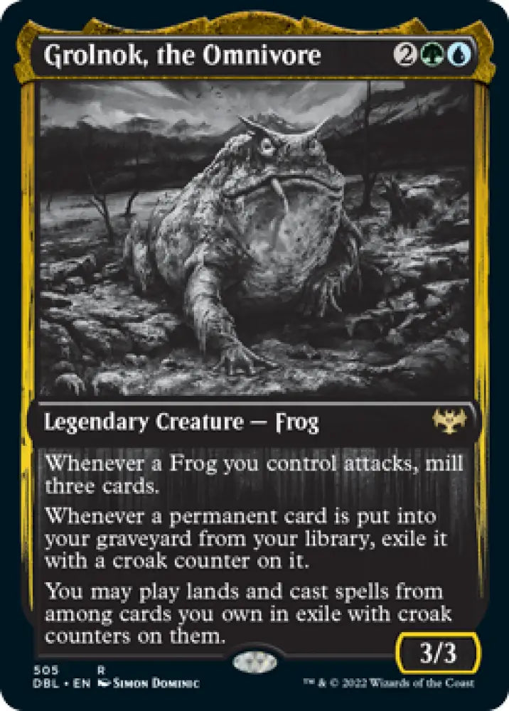 Grolnok the Omnivore [Innistrad: Double Feature] - MTG Single