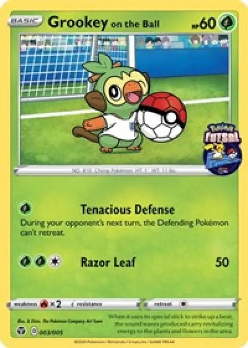 Grookey on the Ball (003/005) [Miscellaneous Cards] - Pokemon Single