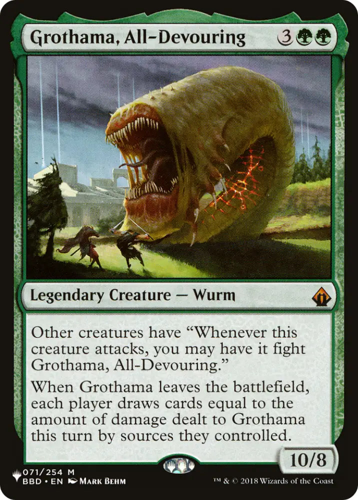 Grothama All-Devouring [The List] - MTG Single