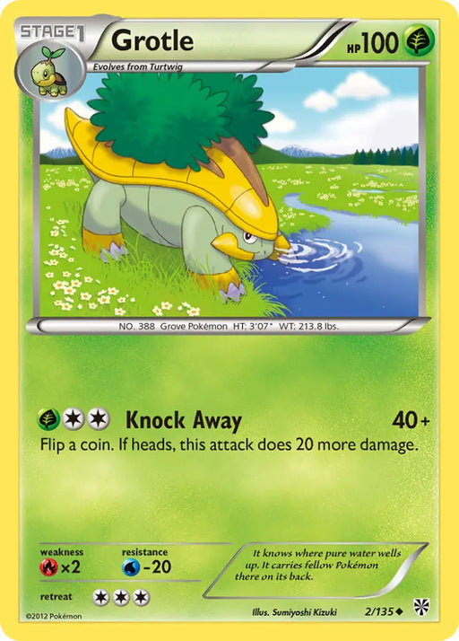 Grotle (2/135) [Black & White: Plasma Storm] - Pokemon Single