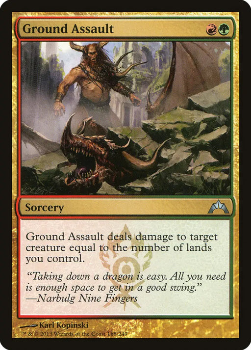 Ground Assault [Gatecrash] - MTG Single