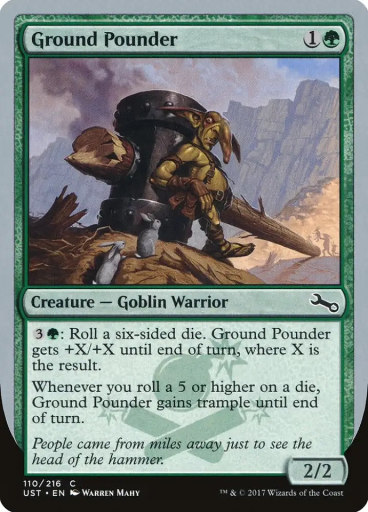 Ground Pounder [Unstable] - MTG Single