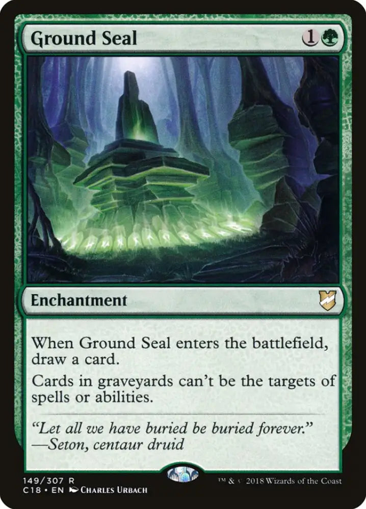 Ground Seal [Commander 2018] - MTG Single