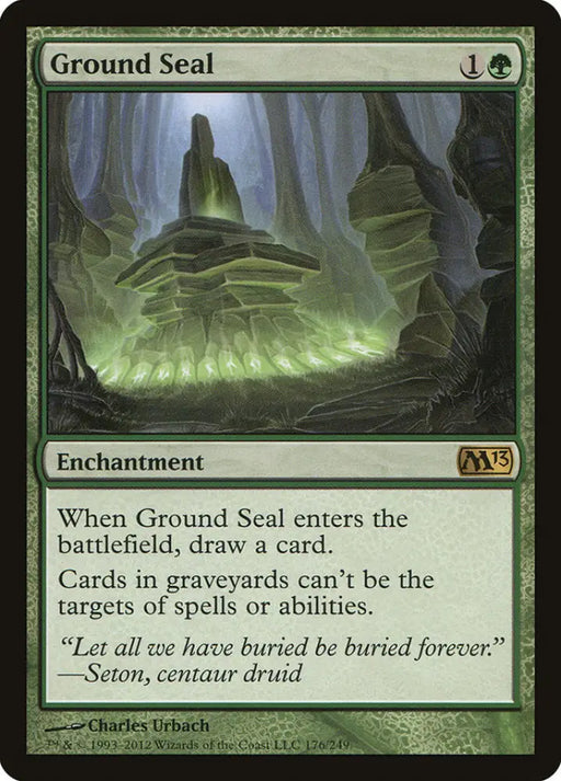 Ground Seal [Magic 2013] - MTG Single