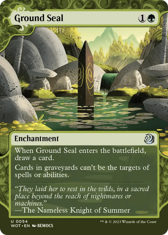 Ground Seal [Wilds of Eldraine: Enchanting Tales] - MTG Single