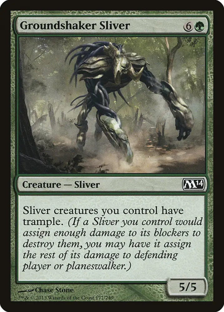 Groundshaker Sliver [Magic 2014] - MTG Single